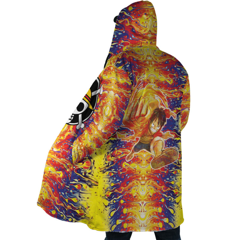 Trippy Luffy Dream Cloak One Piece Dream Cloak Anime Dream Cloak Coat