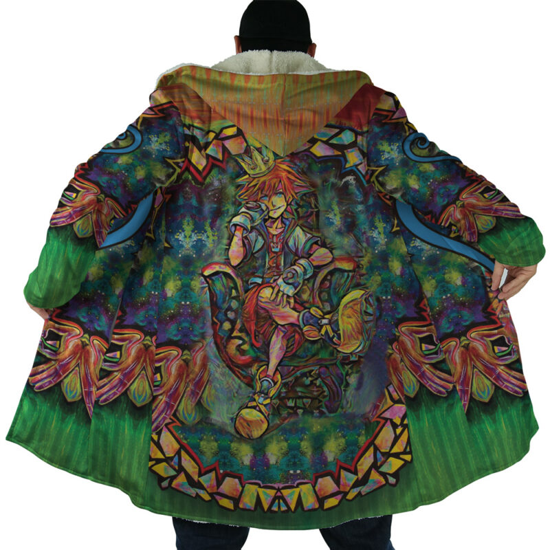 Trippy Sora Dream Cloak Kingdom Hearts Dream Cloak Coat