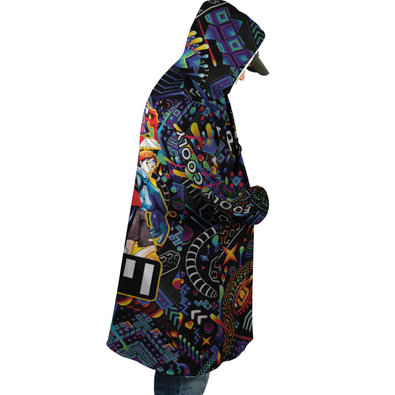 Vibing Dream Cloak FLCL Dream Cloak Anime Dream Cloak Coat