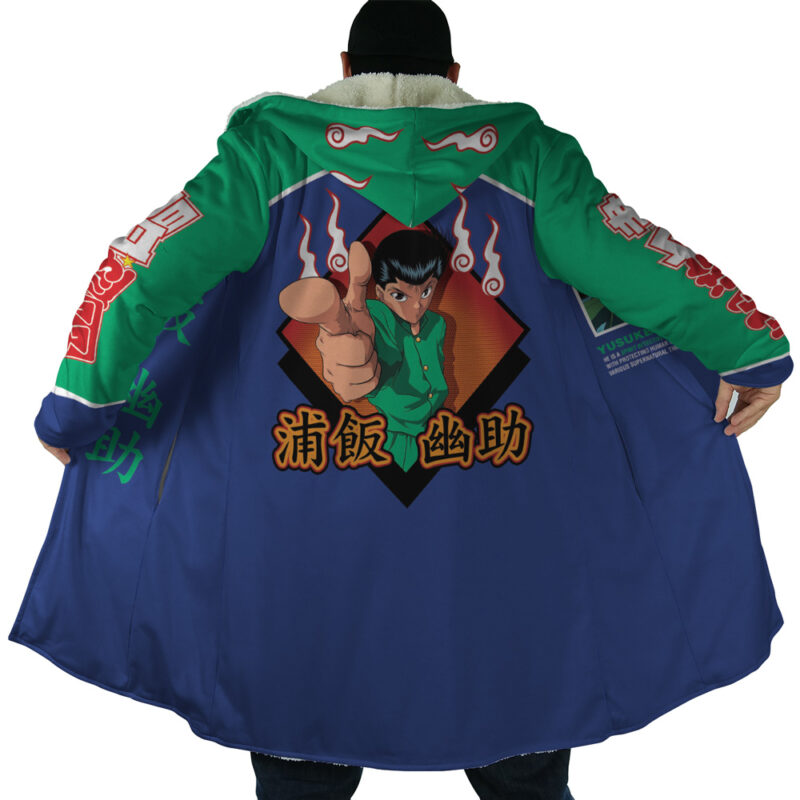 Yusuke Urameshi Dream Cloak YuYu Hakusho Dream Cloak Anime Dream Cloak Coat