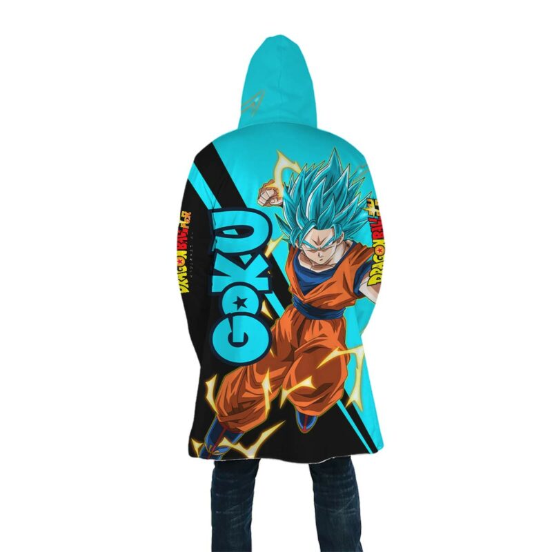 Goku Super Saiyan Blue Dragon Ball Z Dream Cloak Coat