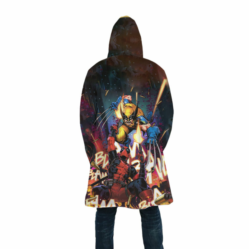 Deadpool and Wolverine Marvels Dream Cloak Coat