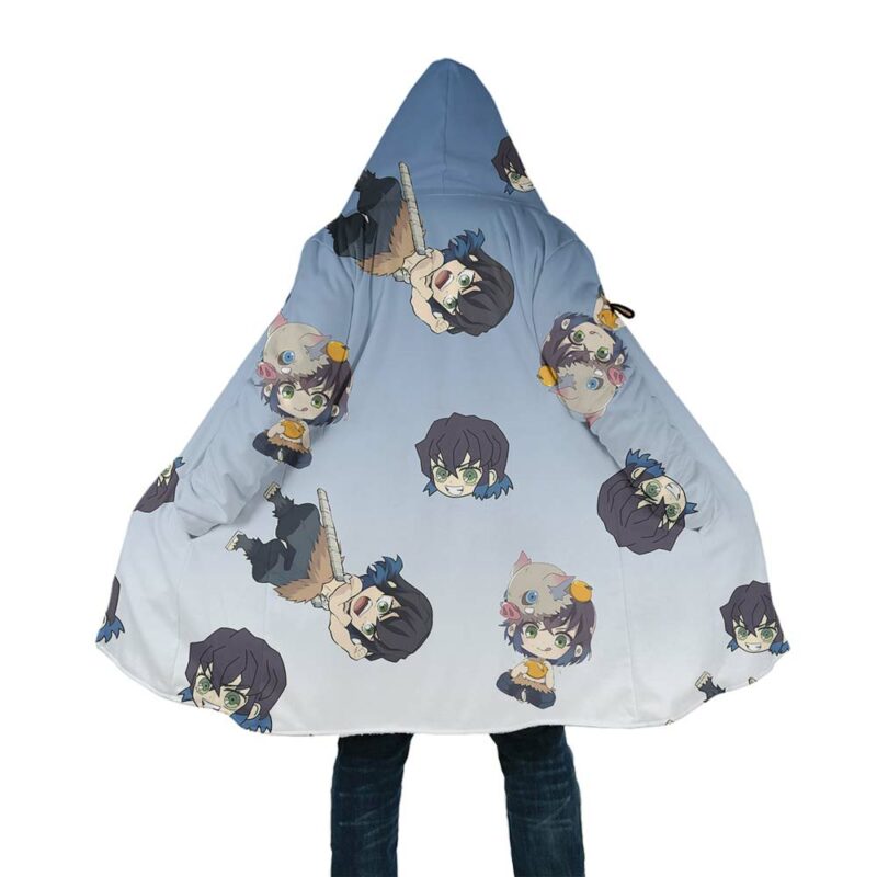 Inosuke Hashibira Demon Slayer Dream Cloak Coat