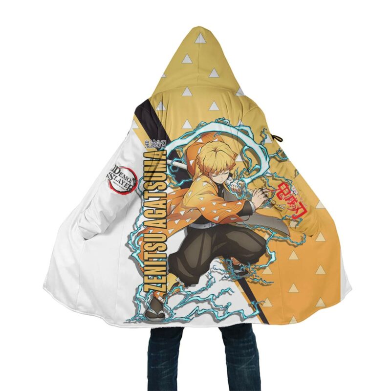 Zenitsu Agatsuma Demon Slayer Dream Cloak Coat