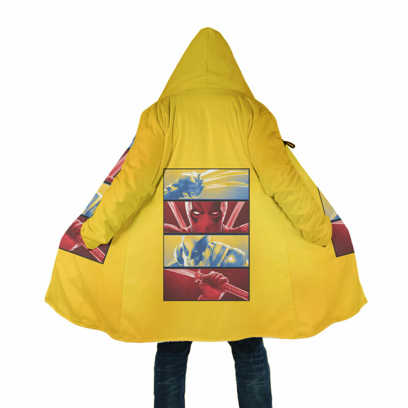 Deadpool and Wolverine Marvels Dream Cloak Coat