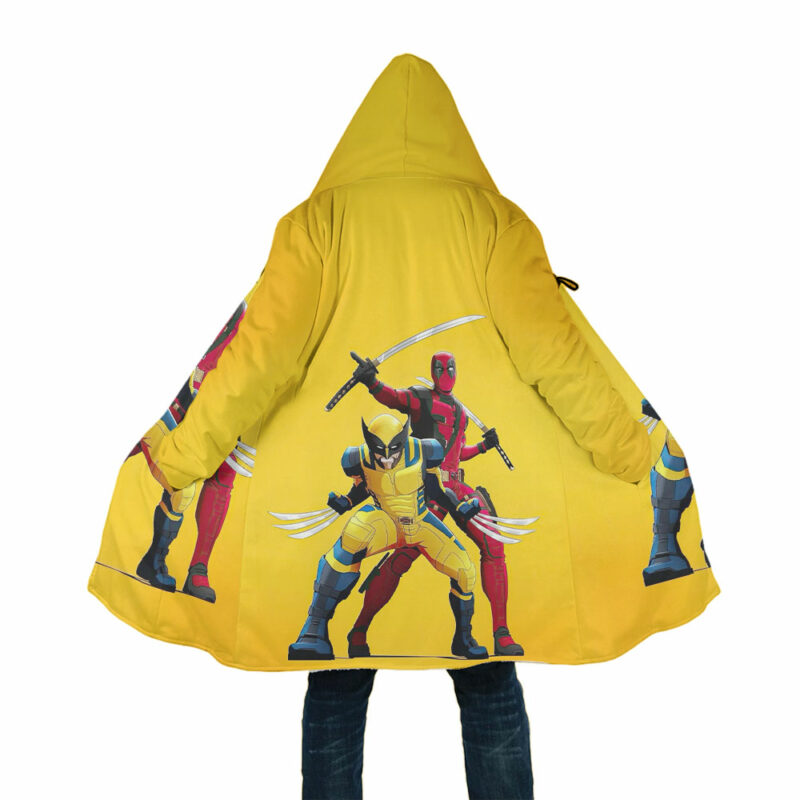 Deadpool and Wolverine Marvels Dream Cloak Coat