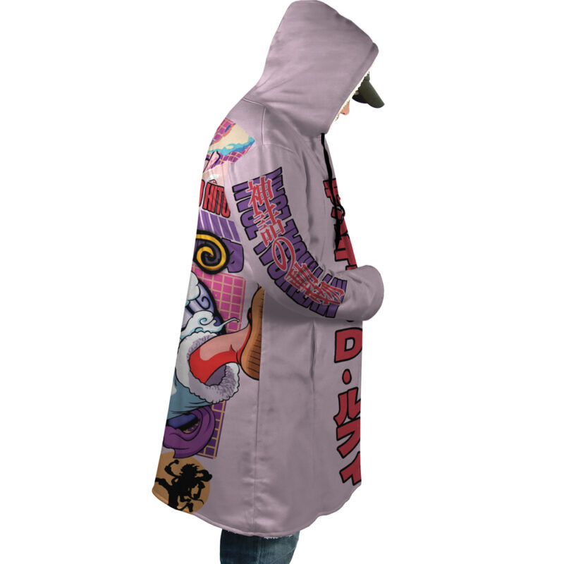 Gear 5th Luffy V2 Dream Cloak One Piece Streetwear Dream Cloak Anime Dream Cloak Coat