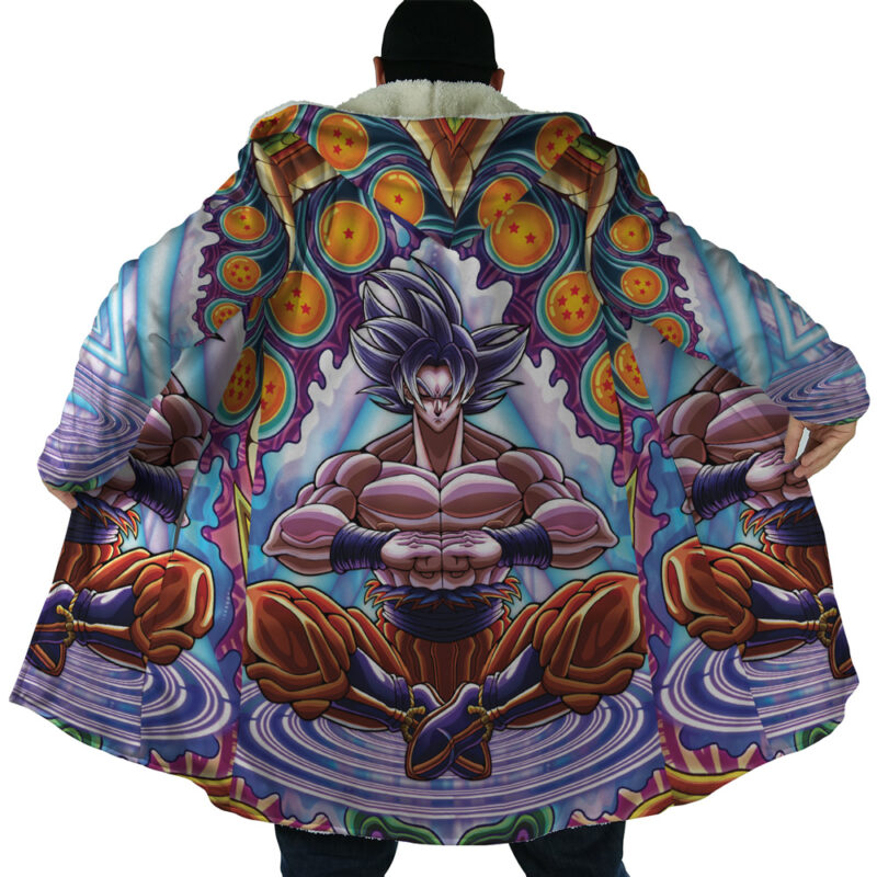 Trippy Ultra Instinct Goku Dream Cloak Dragon Ball Z Dream Cloak Anime Dream Cloak Coat