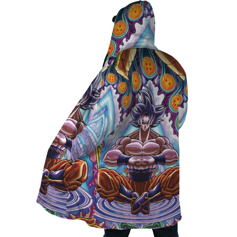 Trippy Ultra Instinct Goku Dream Cloak Dragon Ball Z Dream Cloak Anime Dream Cloak Coat