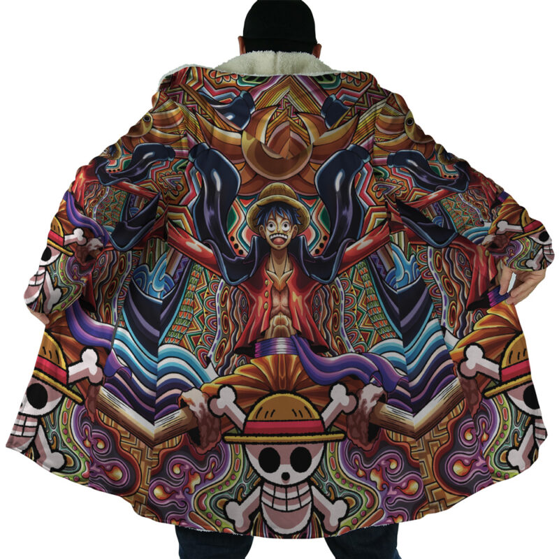 Trippy Monkey D. Luffy Dream Cloak One Piece Dream Cloak Anime Dream Cloak Coat