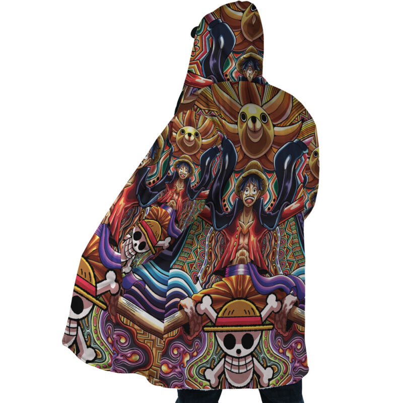 Trippy Monkey D. Luffy Dream Cloak One Piece Dream Cloak Anime Dream Cloak Coat