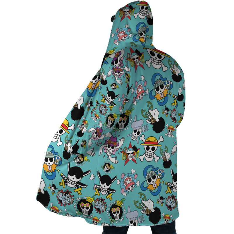 Strawhats Jolly Roger Dream Cloak One Piece Dream Cloak Anime Dream Cloak Coat