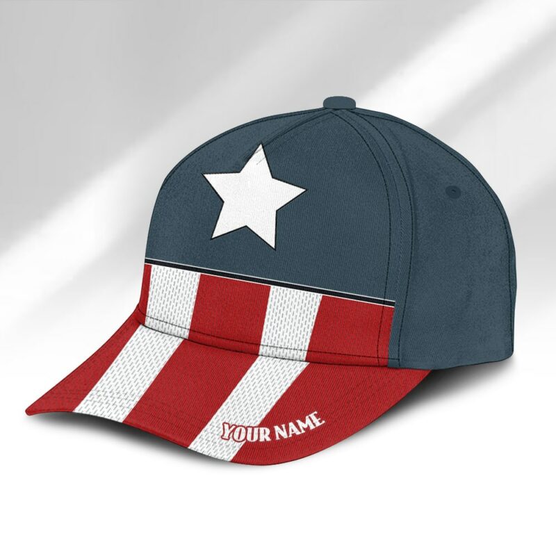 Personalized Captain America Cosplay Baseball Cap