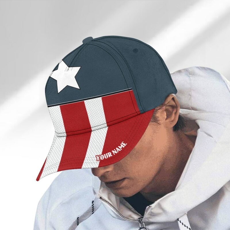 Personalized Captain America Cosplay Baseball Cap