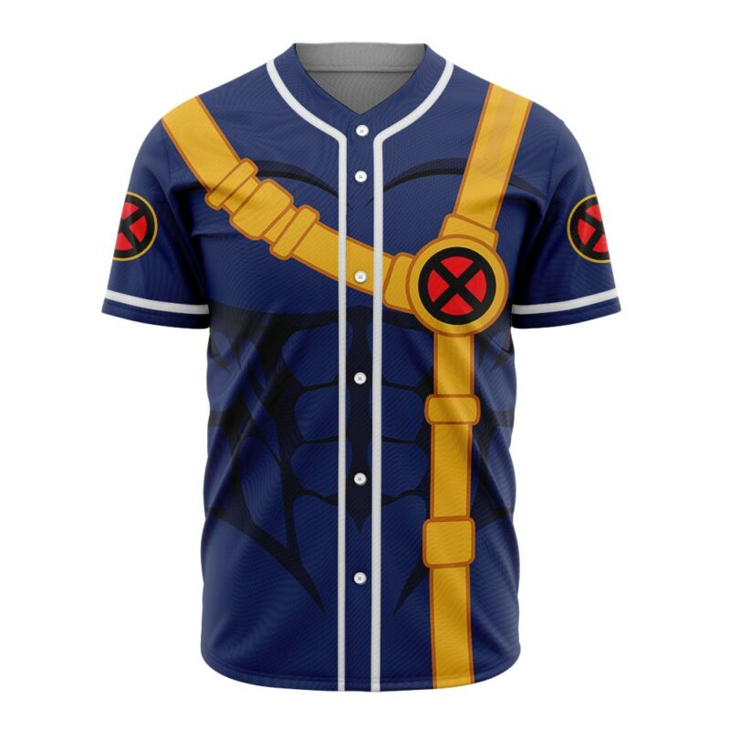 Personalized Cyclops X-Men Baseball Jersey