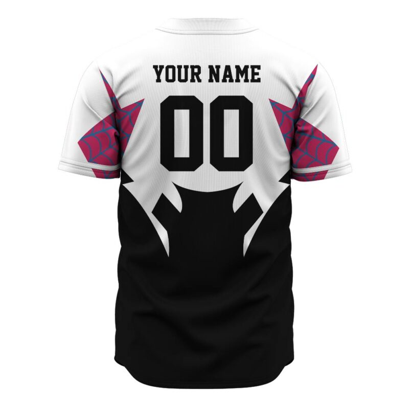 Personalized Spider Gwen Baseball Jersey