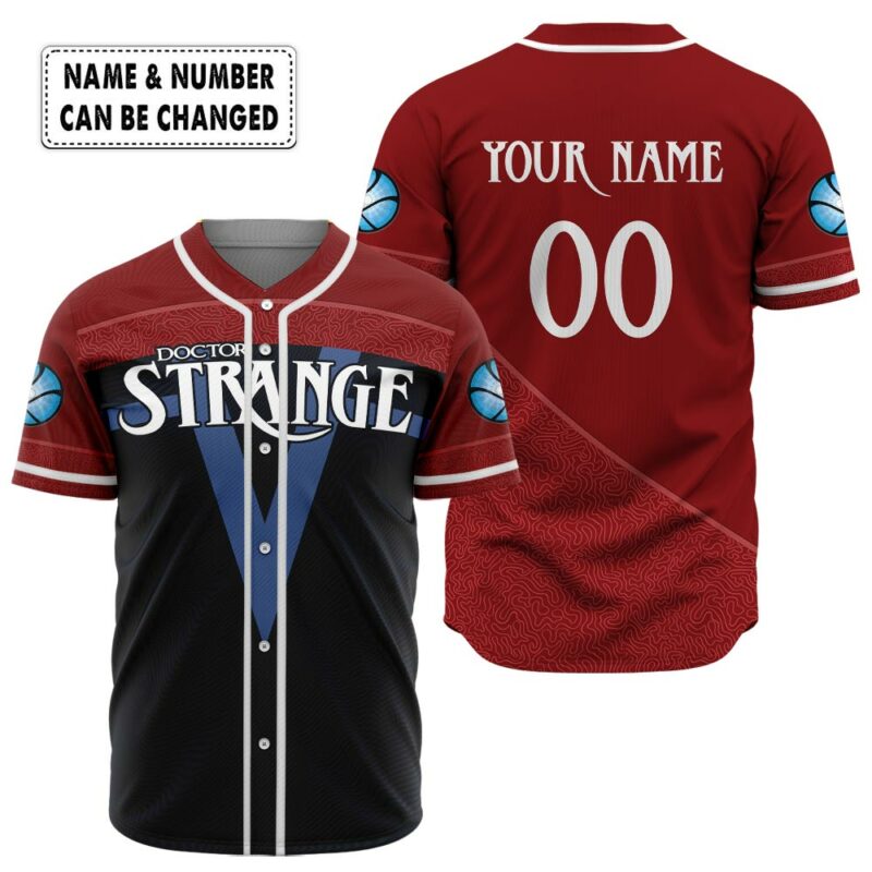 Personalized Doctor Strange Baseball Jersey