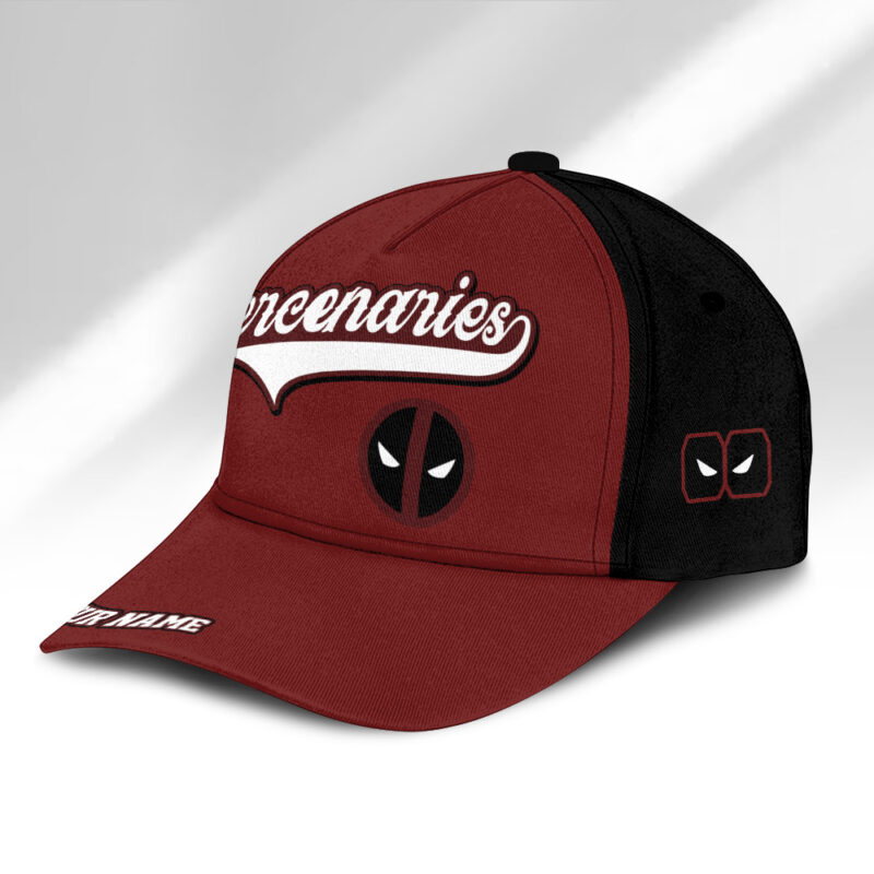 Personalized Deadpool Mercenaries Baseball Cap