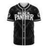 Personalized Black Panther Baseball Jersey