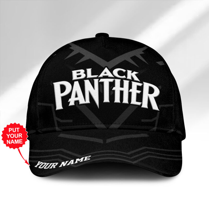 Personalized Black Panther Baseball Cap