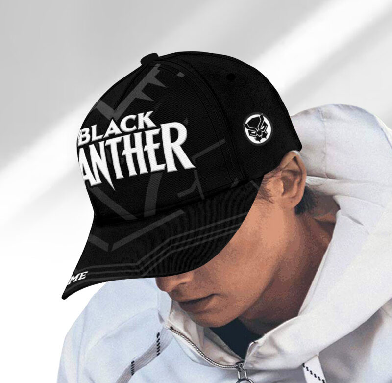 Personalized Black Panther Baseball Cap