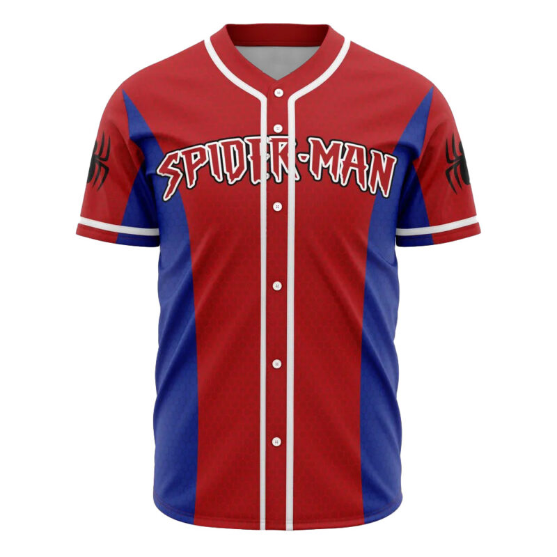 Personalized Spiderman Baseball Jersey