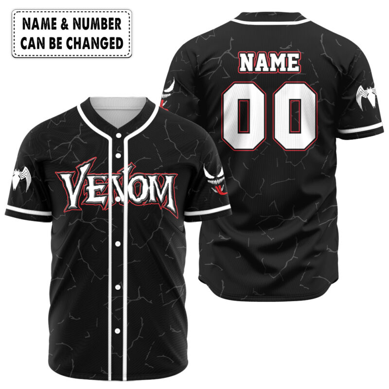 Personalized Venom Baseball Jersey