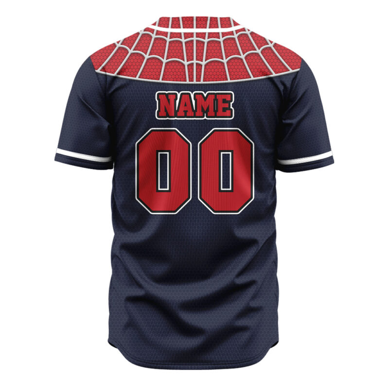 Personalized Spiderman Cosplay Baseball Jersey