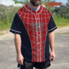 Personalized Spiderman Cosplay Baseball Jersey