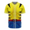 Personalized Wolverine Cosplay Marvel Baseball Jersey