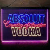 Absolut vodka 3-Color LED Sign Man Cave Home Bar Pub Decor