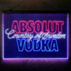 Absolut vodka 3-Color LED Sign Man Cave Home Bar Pub Decor