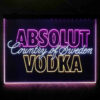 Absolut vodka 3-Color LED Sign Man Cave Home Bar Pub Decor