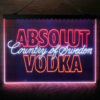 Absolut vodka 3-Color LED Sign Man Cave Home Bar Pub Decor