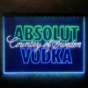 Absolut vodka 3-Color LED Sign Man Cave Home Bar Pub Decor