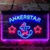 Ankerstar Anchor Cowboys Stars LED Sign Home Bar Decor