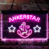 Ankerstar Anchor Cowboys Stars LED Sign Home Bar Decor