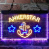 Ankerstar Anchor Cowboys Stars LED Sign Home Bar Decor