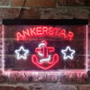 Ankerstar Anchor Cowboys Stars LED Sign Home Bar Decor