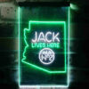 Arizona Jack Daniel's Home Bar Neon Light LED Sign Man Cave Decor