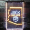 Arizona Jack Daniel's Home Bar Neon Light LED Sign Man Cave Decor