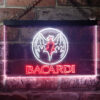 Bacardi Bat Neon Light LED Sign Home Bar Decor