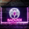 Bacardi Bat Neon Light LED Sign Home Bar Decor