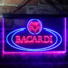 Bacardi Rum LED Sign Man Cave Home Bar Pub Decor