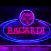 Bacardi Rum LED Sign Man Cave Home Bar Pub Decor