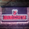 Beck LED Sign Man Cave Home Bar Pub Decor