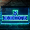 Beck LED Sign Man Cave Home Bar Pub Decor