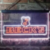 Beck LED Sign Man Cave Home Bar Pub Decor