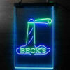 Beck Lighthouse Island LED Sign Man Cave Home Bar Pub Decor