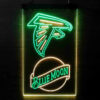 Blue Moon & Atlanta Falcons LED Sign Man Cave Home Bar Pub Decor